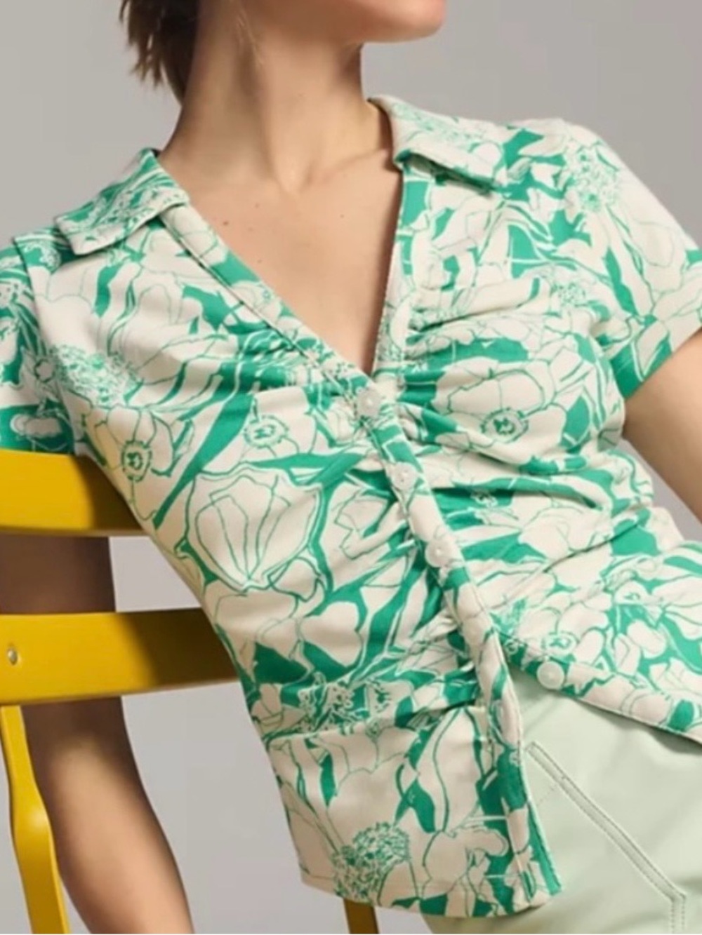 Maeve by Anthropologie Shirt - Large